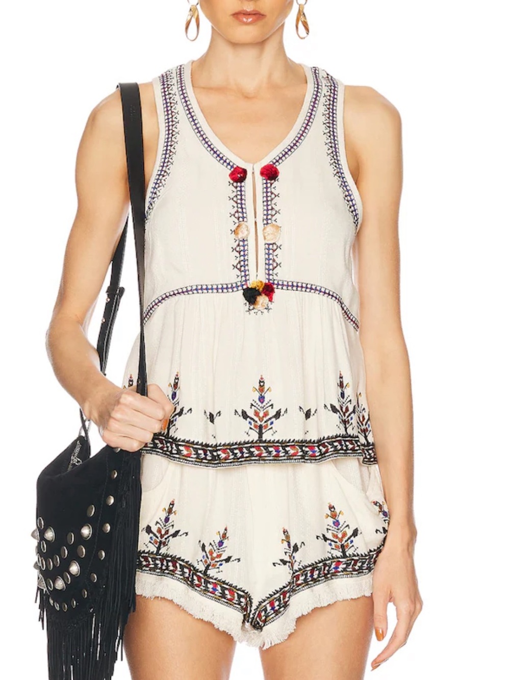 SOLD OUT SIZE 36 Isabel Marant Etoile Kourtney Embroidered Top ❤️❤️